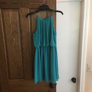 Short green dress from IZ Byer size M